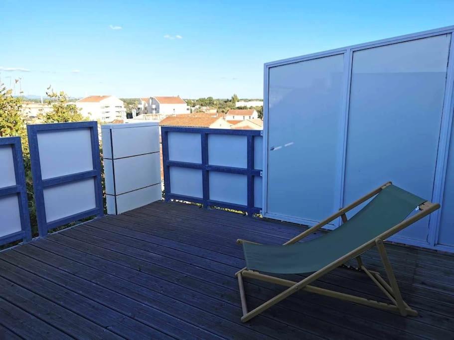 Le Petit Roof Top*Clim*Wifi Miramas Exterior foto