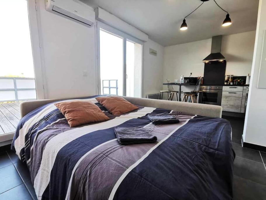 Le Petit Roof Top*Clim*Wifi Miramas Exterior foto